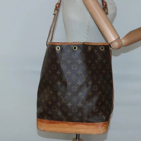LOUIS VUITTON Monogram Noe Shoulder Bag - Picture 1 of 15